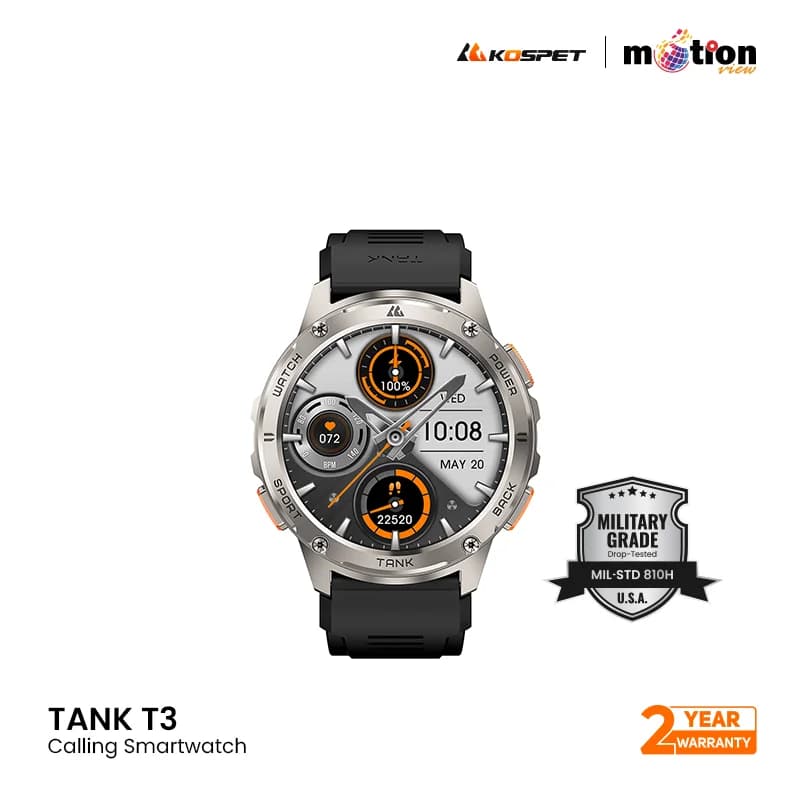 KOSPET TANK T3  Smartwatch silver color